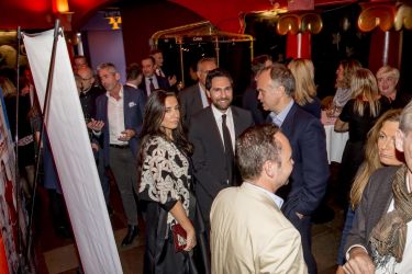 Hygge i foyeren inden dørene til salen åbnes. Danish Travel Awards